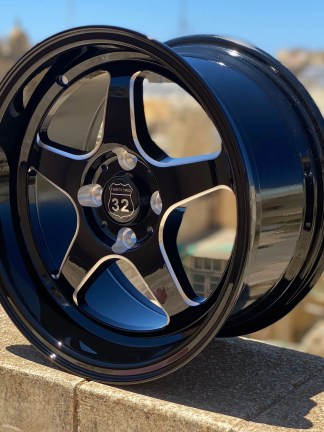 Jante SPEEDSTAR Blacked Out – 15X8 – ET25 – 4 x 100mm ou 5x100mm