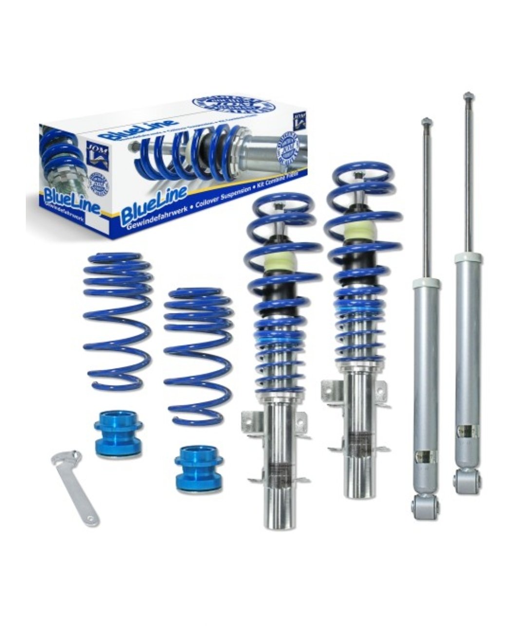 Combiné BlueLine suspension hélicoïde Seat Ibiza 6L/ Skoda Fabia Vrs/ Polo 9n3